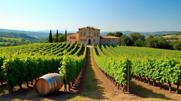 Domaine viticole à Châteauneuf du Pape : dégustations et expériences uniques
