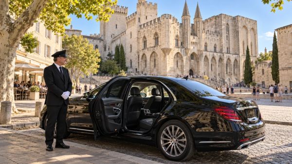 Top 5 prestations de voiture avec chauffeur à Avignon